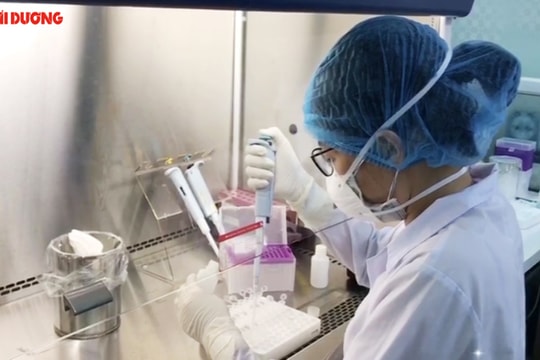 Cận cảnh xét nghiệm SARS-CoV-2